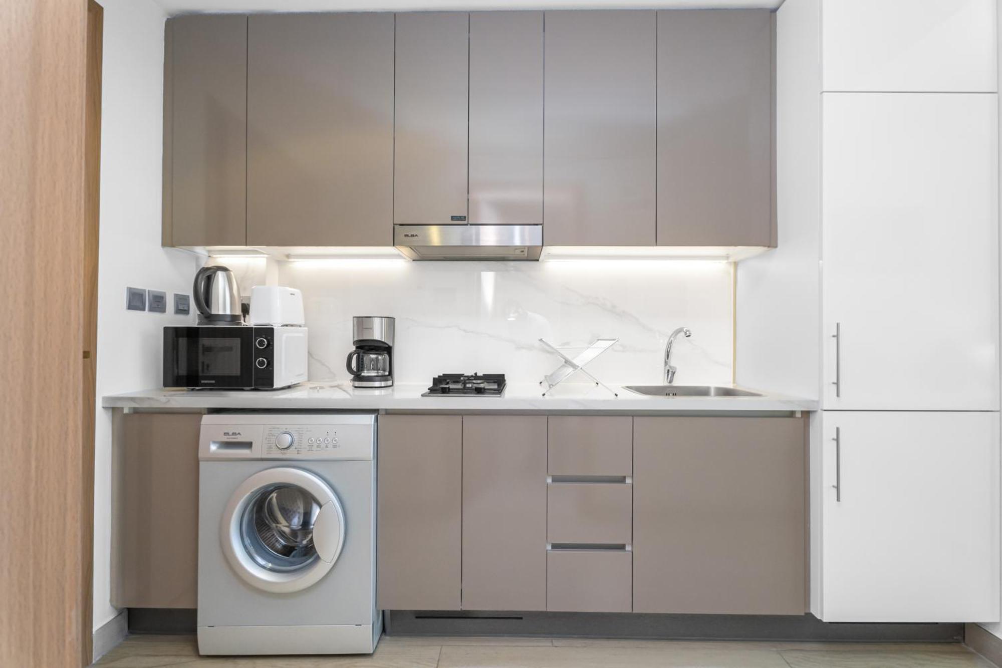 Escape24 Stylish Studio Azizi Riviera 8 Meydan One 두바이 외부 사진