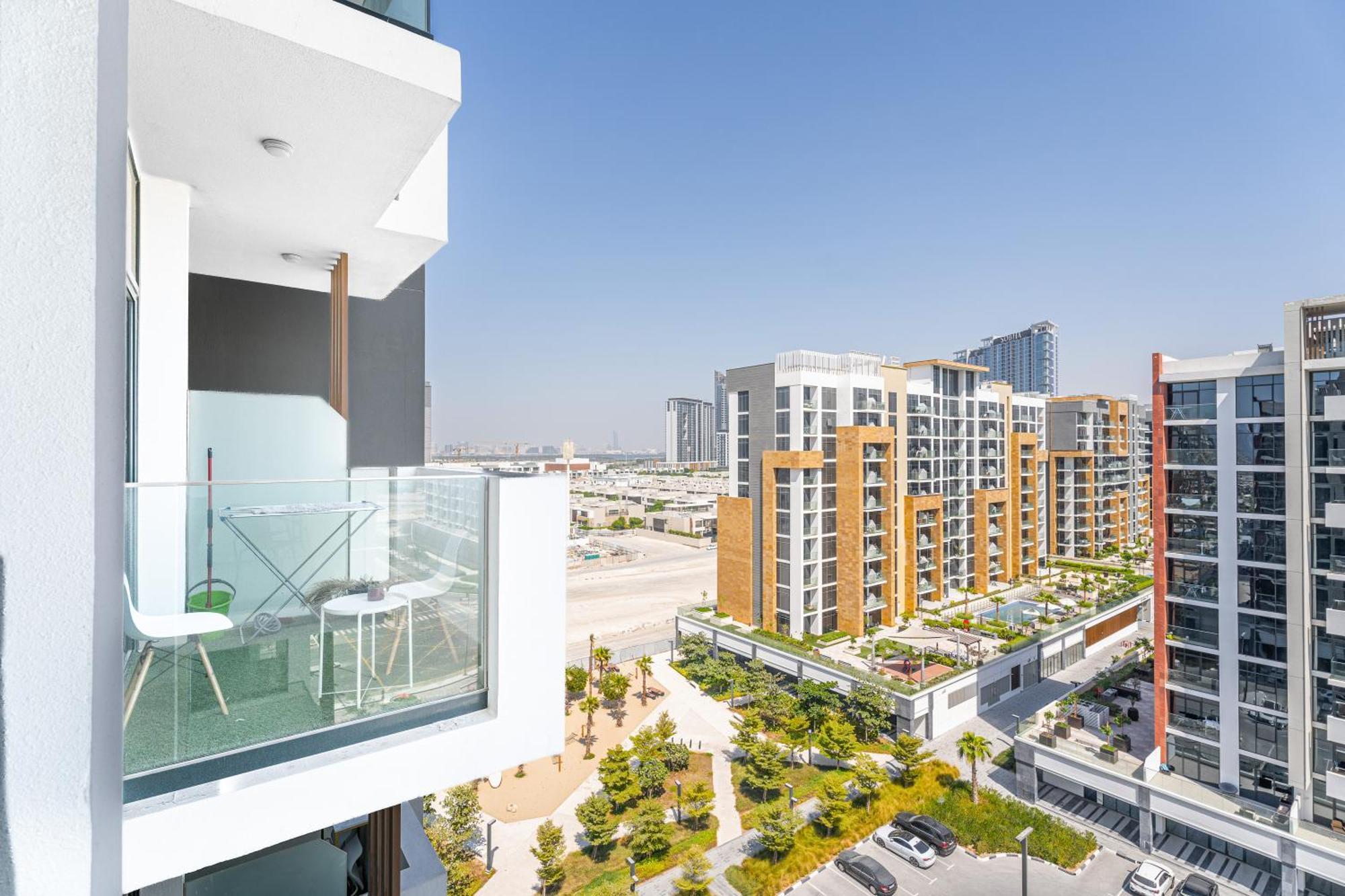 Escape24 Stylish Studio Azizi Riviera 8 Meydan One 두바이 외부 사진