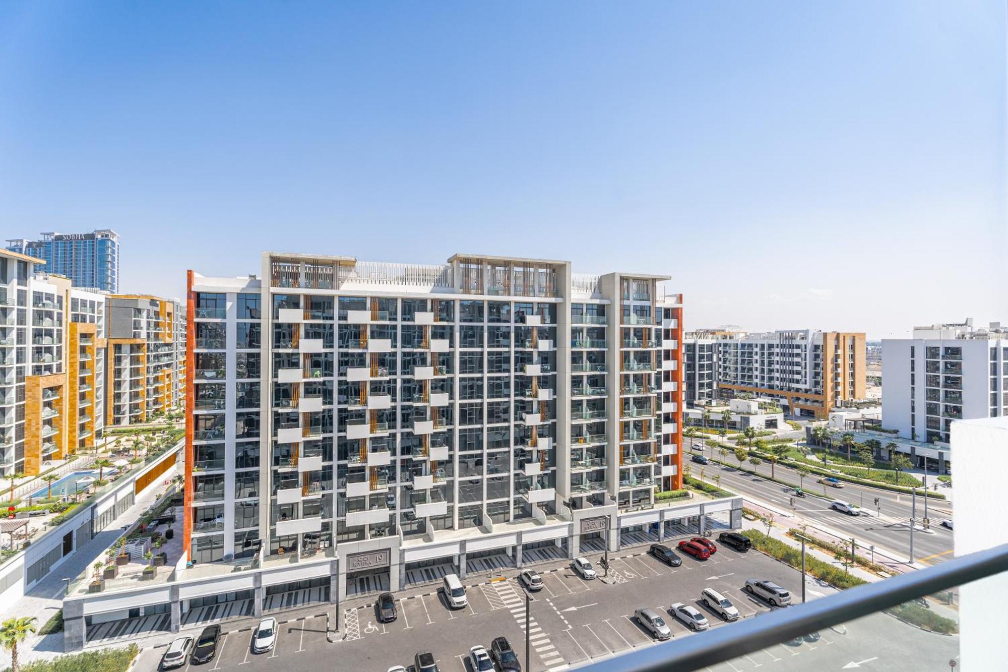 Escape24 Stylish Studio Azizi Riviera 8 Meydan One 두바이 외부 사진